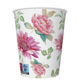 Virág Arrangement papír pohár 8 db-os 250 ml
