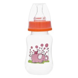 BabyBruin cumisüveg karcsúsított 125 ml narancs
