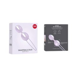 Fun Factory Smartballs Duo - kegel tréner belső golyóval (lila)