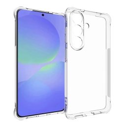 Szilikon telefonvédő (ütésállóság, légpárnás sarok) ÁTLÁTSZÓ Samsung Galaxy S26 (SM-S942)