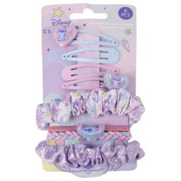 Lilo és Stitch, A csillagkutya Cute Alien hajcsat, hajgumi szett dobozban Nr3