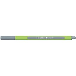 SCHNEIDER Tűfilc, 0,4 mm, SCHNEIDER "Line-Up", ezüstszürke