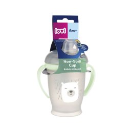 LOVI Sippy Master cseppmentes itatópohár, 250 ml (6 hó+) - Buddy Bear