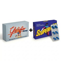 SZUPERHS - 6 DB + GLADITOR STRONG KAPSZULA FRFIAKNAK - 4 DB CSOMAG