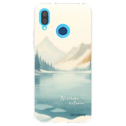 Átlátszó szilikon tok az alábbi mobiltelefonokra Huawei P20 Lite - NOTHERN SILENCE