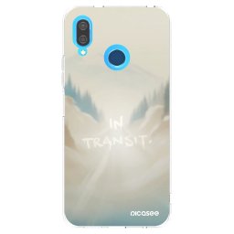 Átlátszó szilikon tok az alábbi mobiltelefonokra Huawei P20 Lite - IN TRANSIT