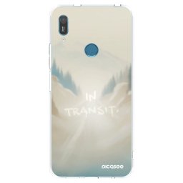 Átlátszó szilikon tok az alábbi mobiltelefonokra Huawei Y6 2019 - IN TRANSIT