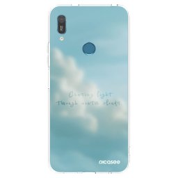 Átlátszó szilikon tok az alábbi mobiltelefonokra Huawei Y6 2019 - CHASiNG LIGHT