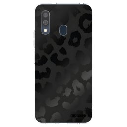 Átlátszó szilikon tok az alábbi mobiltelefonokra Samsung Galaxy A40 A405F - Midnight Leopard