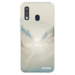 Átlátszó szilikon tok az alábbi mobiltelefonokra Samsung Galaxy A40 A405F - IN TRANSIT