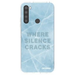 Átlátszó szilikon tok az alábbi mobiltelefonokra Xiaomi Redmi Note 8 - SILENCE