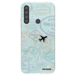 Átlátszó szilikon tok az alábbi mobiltelefonokra Xiaomi Redmi Note 8 - FLIGHT PATH