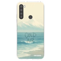 Átlátszó szilikon tok az alábbi mobiltelefonokra Xiaomi Redmi Note 8 - COLD AIR