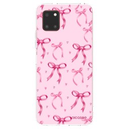 Átlátszó szilikon tok az alábbi mobiltelefonokra Samsung Galaxy Note 10 Lite N770F - Bow Aesthetic