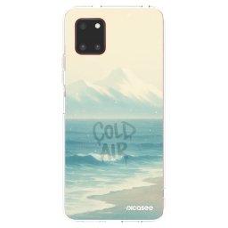 Átlátszó szilikon tok az alábbi mobiltelefonokra Samsung Galaxy Note 10 Lite N770F - COLD AIR