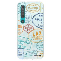 Átlátszó szilikon tok az alábbi mobiltelefonokra Xiaomi Mi 10 - PASSPORT EDITION