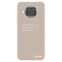 Átlátszó szilikon tok az alábbi mobiltelefonokra Xiaomi Mi 10T Lite - Positive Vibes