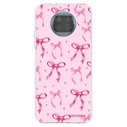 Átlátszó szilikon tok az alábbi mobiltelefonokra Xiaomi Mi 10T Lite - Bow Aesthetic