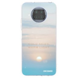 Átlátszó szilikon tok az alábbi mobiltelefonokra Xiaomi Mi 10T Lite - COLD SKIES