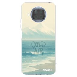 Átlátszó szilikon tok az alábbi mobiltelefonokra Xiaomi Mi 10T Lite - COLD AIR