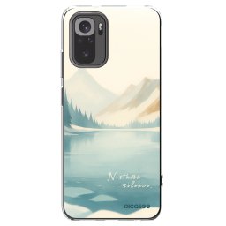 Átlátszó szilikon tok az alábbi mobiltelefonokra Xiaomi Redmi Note 10 - NOTHERN SILENCE