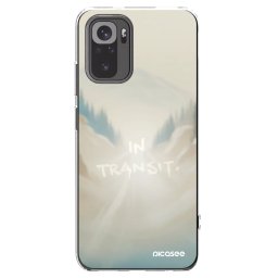 Átlátszó szilikon tok az alábbi mobiltelefonokra Xiaomi Redmi Note 10 - IN TRANSIT