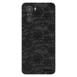 Átlátszó szilikon tok az alábbi mobiltelefonokra Xiaomi Poco F3 - Dark Elegance