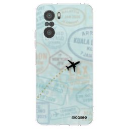 Átlátszó szilikon tok az alábbi mobiltelefonokra Xiaomi Poco F3 - FLIGHT PATH