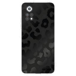 Átlátszó szilikon tok az alábbi mobiltelefonokra Xiaomi Poco X4 Pro 5G - Midnight Leopard