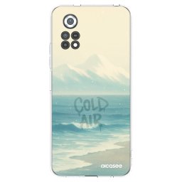 Átlátszó szilikon tok az alábbi mobiltelefonokra Xiaomi Poco X4 Pro 5G - COLD AIR