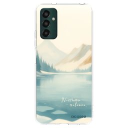 Átlátszó szilikon tok az alábbi mobiltelefonokra Samsung Galaxy M13 M135F - NOTHERN SILENCE