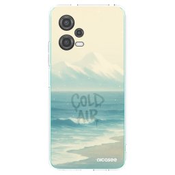 Átlátszó szilikon tok az alábbi mobiltelefonokra Xiaomi Poco X5 - COLD AIR
