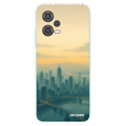 Átlátszó szilikon tok az alábbi mobiltelefonokra Xiaomi Poco X5 - Airplane mode