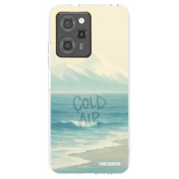 Átlátszó szilikon tok az alábbi mobiltelefonokra Xiaomi Poco X5 Pro - COLD AIR