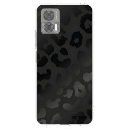 Átlátszó szilikon tok az alábbi mobiltelefonokra Motorola Edge 30 Neo - Midnight Leopard