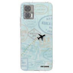 Átlátszó szilikon tok az alábbi mobiltelefonokra Motorola Edge 30 Neo - FLIGHT PATH