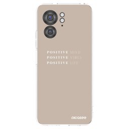 Átlátszó szilikon tok az alábbi mobiltelefonokra Motorola Edge 40 - Positive Vibes