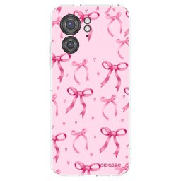 Átlátszó szilikon tok az alábbi mobiltelefonokra Motorola Edge 40 - Bow Aesthetic