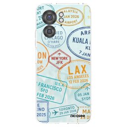Átlátszó szilikon tok az alábbi mobiltelefonokra Motorola Edge 40 - PASSPORT EDITION