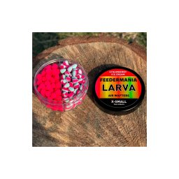 Feedermánia Larva Air Wafters Two Tone XS lebegő csali - Strawberry Ice Cream XS (F0990038)