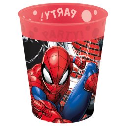 Pókember World of Webs micro prémium műanyag pohár szett 4 db-os 250 ml