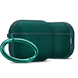 Spigen Urban Fit Apple AirPods Pro 3 tok karabinerrel, Midnight Green, zöld