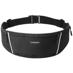Spigen Dynamic Shield A710 univerzális vízállló övtáska futáshoz / sportoláshoz / túrázáshoz, fekete