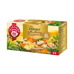 Teekanne Gyömbér-kurkuma ízesítésű tea 20x