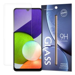 Samsung Galaxy A22 (4G LTE) karcálló edzett üveg Tempered Glass kijelzőfólia kijelzővédő fólia kijelző védőfólia eddzett SM-A225