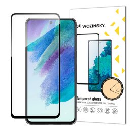 Samsung Galaxy S23 FE karcálló edzett üveg hajlított fekete keretes Tempered Glass kijelzőfólia kijelzővédő fólia kijelző védőfólia edzett SM-S711