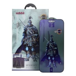 OG Shuijia Glass 6D betekintésvédett kékfényszűrős matt edzett üveg fekete szegéllyel iPhone 17 Pro Max