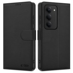 Xiaomi Redmi 15 4G/5G Tech-Protect Könyvtok - Fekete