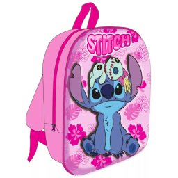 Disney Lilo és Stitch, A csillagkutya Pink Mischief 3D hátizsák, táska 30 cm Nr9