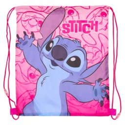 Disney Lilo és Stitch, A csillagkutya Pink Planet tornazsák, sporttáska 40 cm Nr7